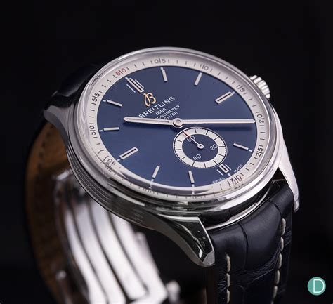 breitling premier automatic 40 blue|Breitling 40mm automatic.